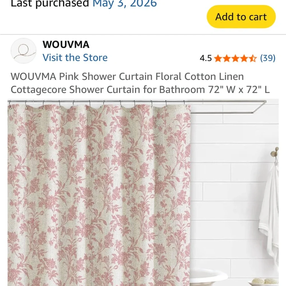 Set of Blush Pink Ribbed Bath Towels